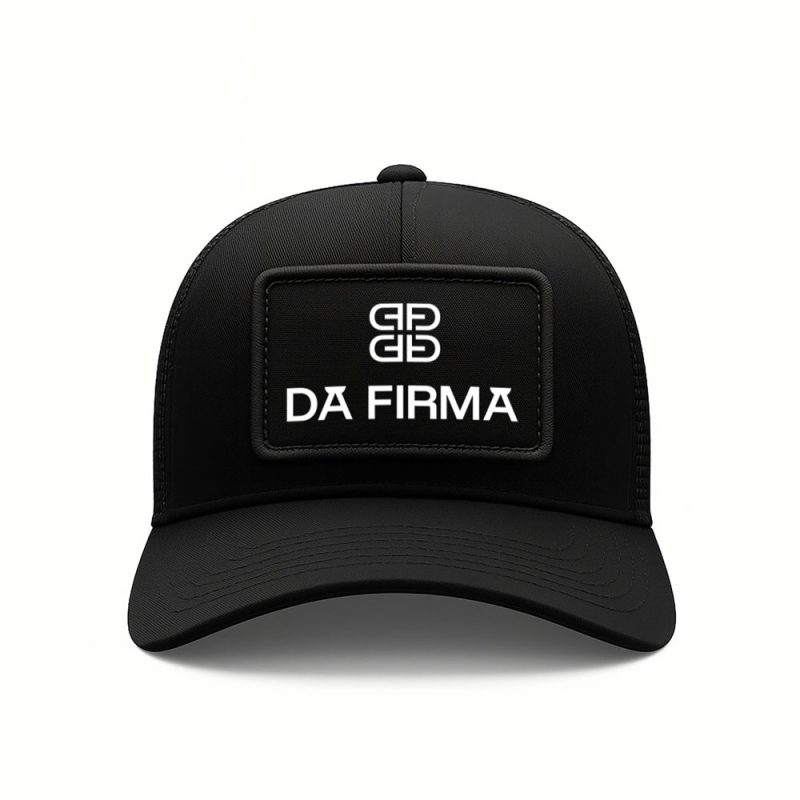 Sapca Patch Neagra M1 – DA FIRMA