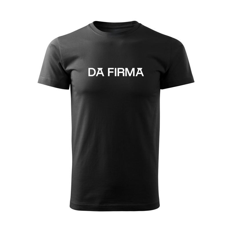 Tricou Classic Negru M2 - DA FIRMA