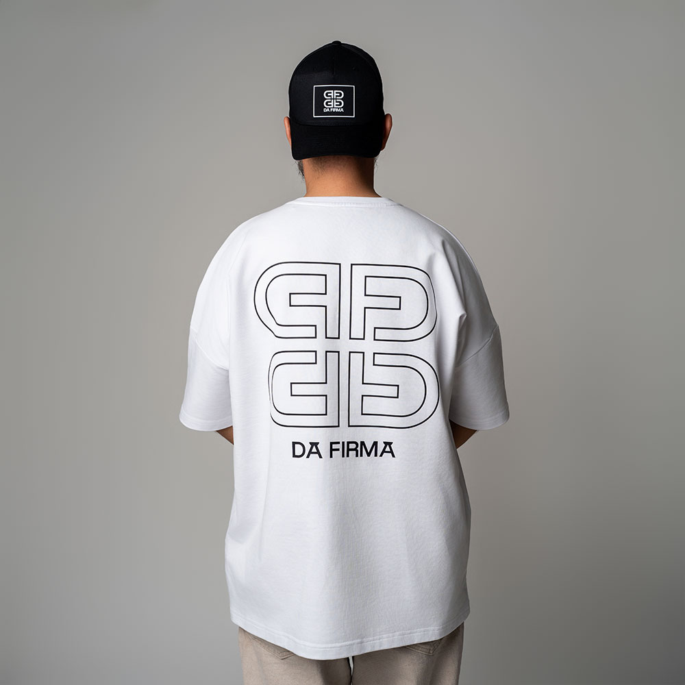 Tricou Oversize Alb M3 - DA FIRMA