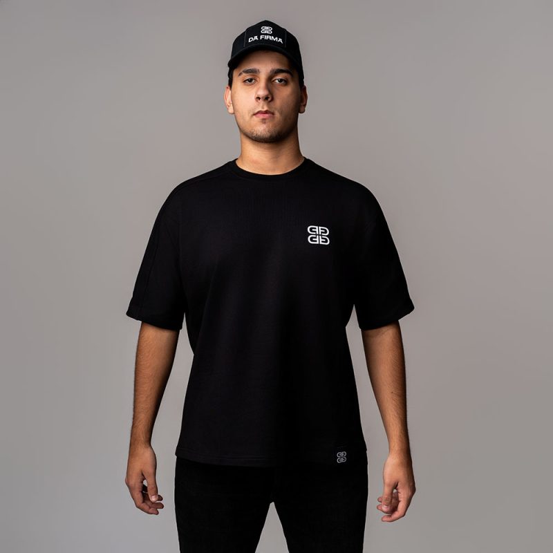 Tricou Oversize Special Negru M8 - DA FIRMA