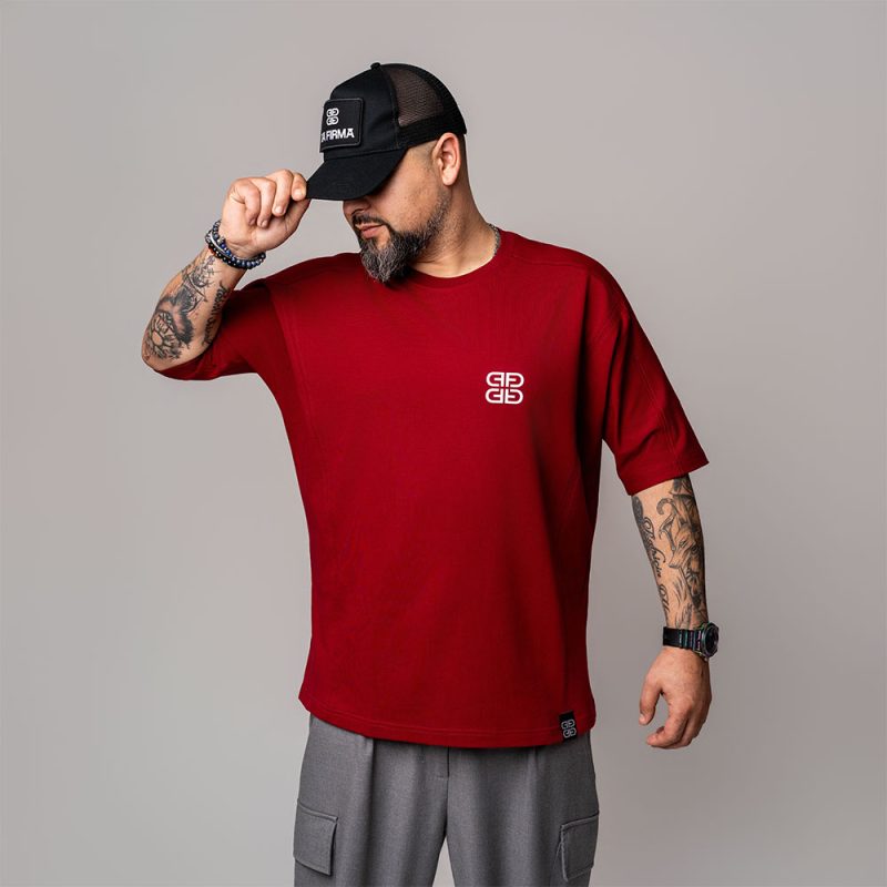Tricou Oversize Special Visiniu M8 - DA FIRMA